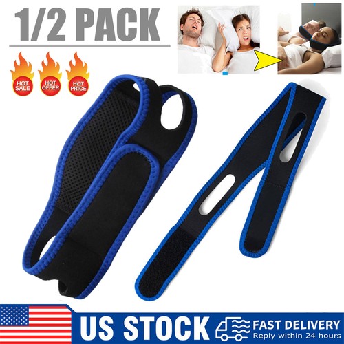 Anti snoring chin - chin, strap