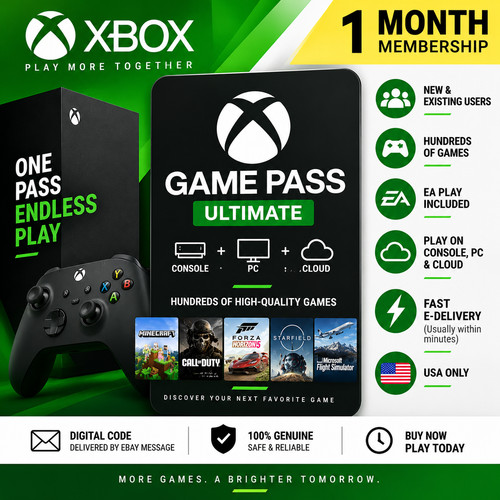Xbox game pass ultimate - xbox,