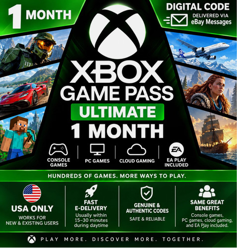 Xbox game pass - pass, 1