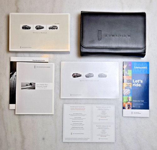 2017 lincoln mkz owners manual - 2017,