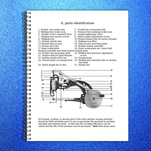 Hand cobbler shoe patcher - cobbler,